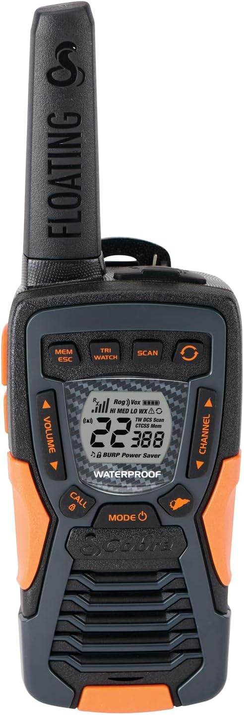 Pack de 2 Talkies Walkies Cobra ACXT1035R - Unviers Talkie