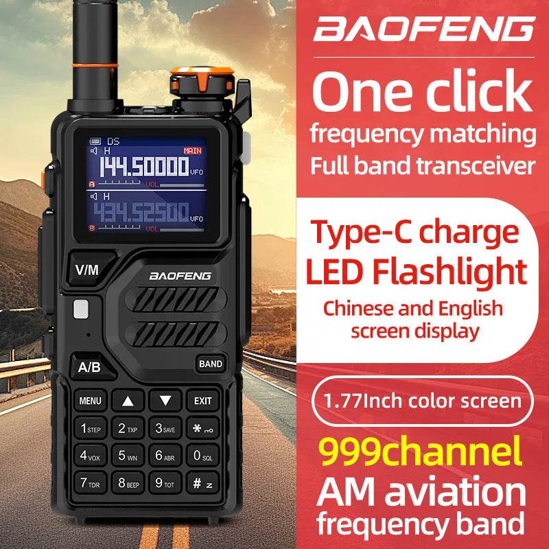 Radio Émetteur Récepteur amateur Baofeng K5PLUS - Unviers Talkie
