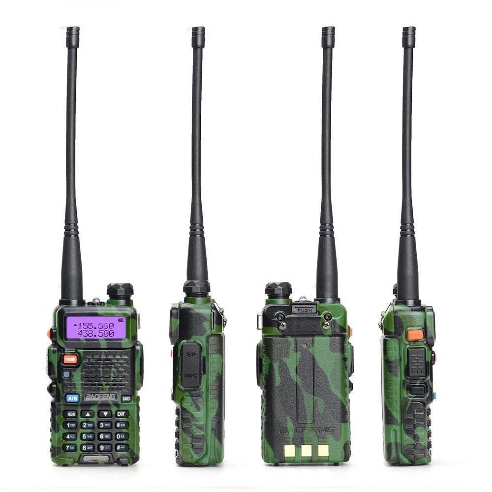 Kit Talkie Walkie Baofeng UV-5R Camouflage Chasse - Unviers Talkie