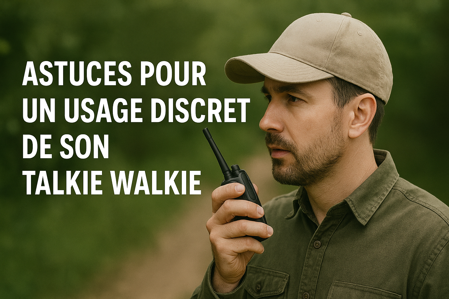 Astuces pour un usage discret de son talkie walkie Image