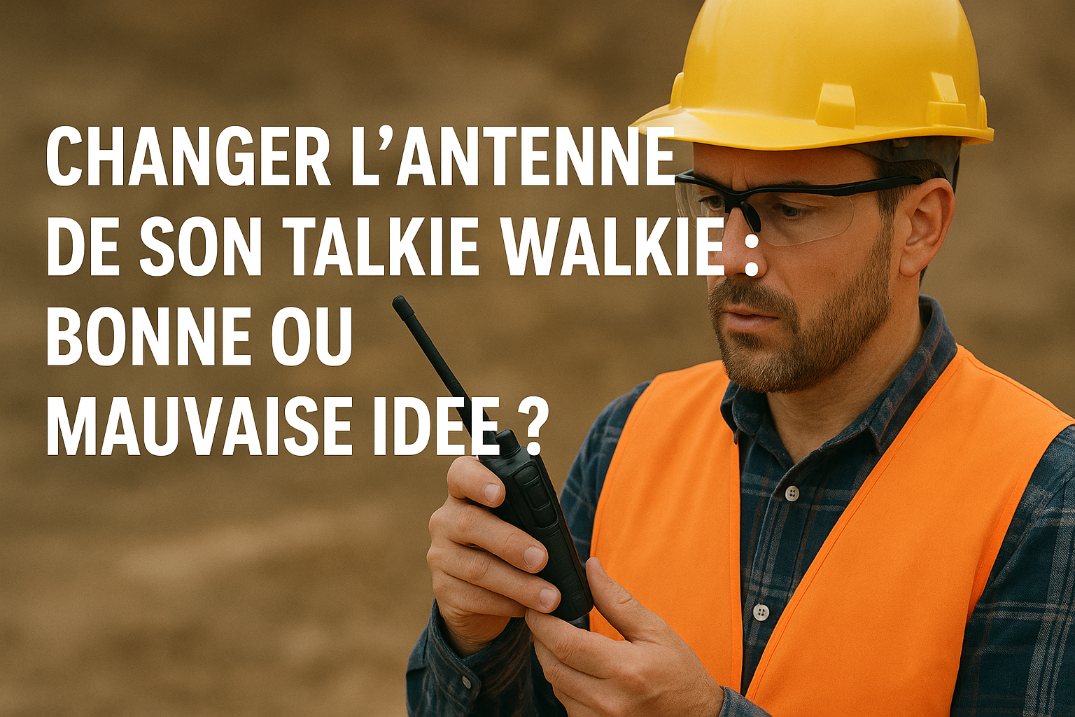 Changer l’antenne de son talkie walkie : bonne ou mauvaise idée ? Image