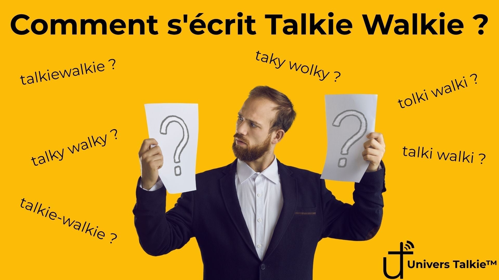 Comment s'écrit Talkie Walkie ? | Univers Talkie™ Image