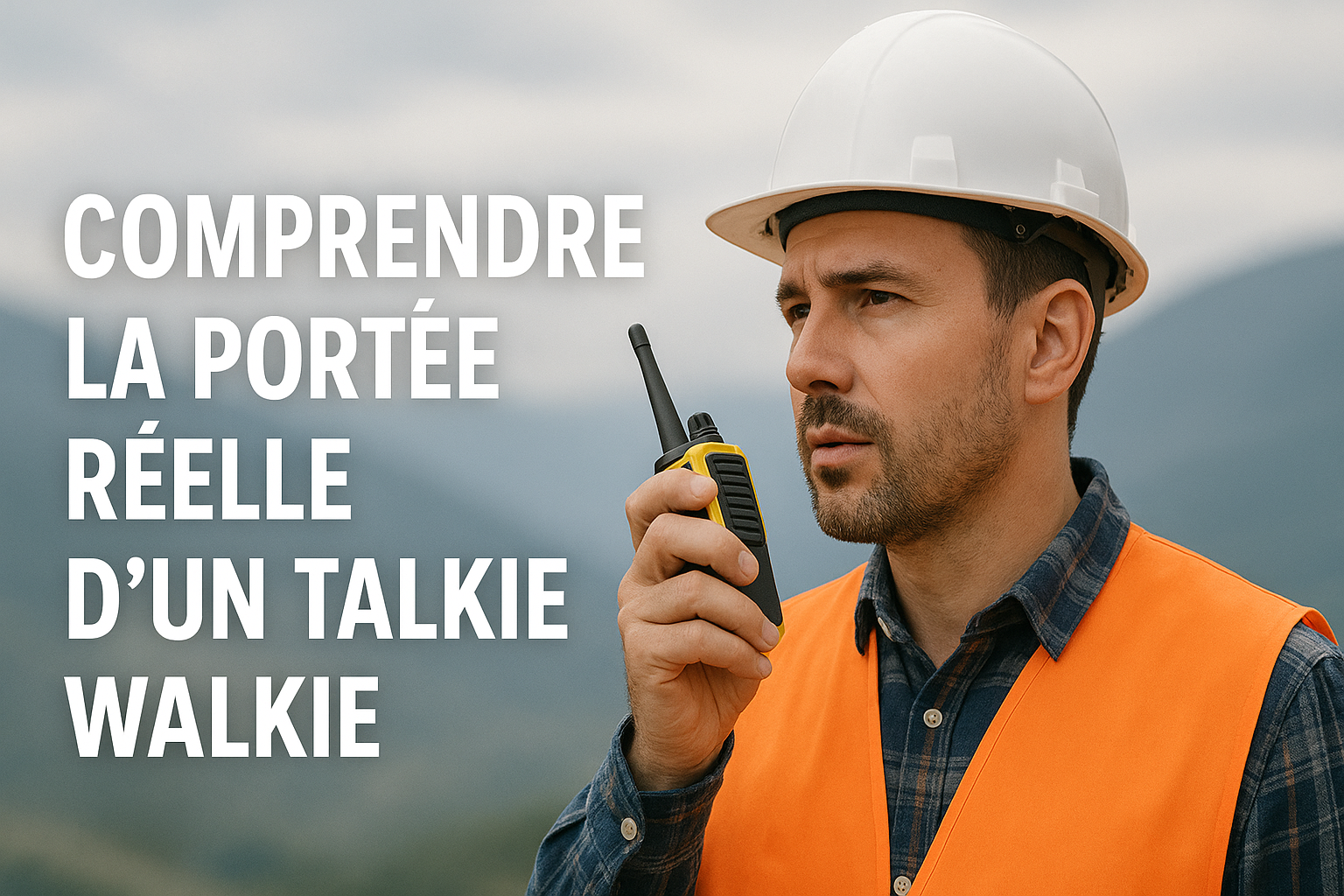 Comprendre la portée réelle d’un talkie walkie