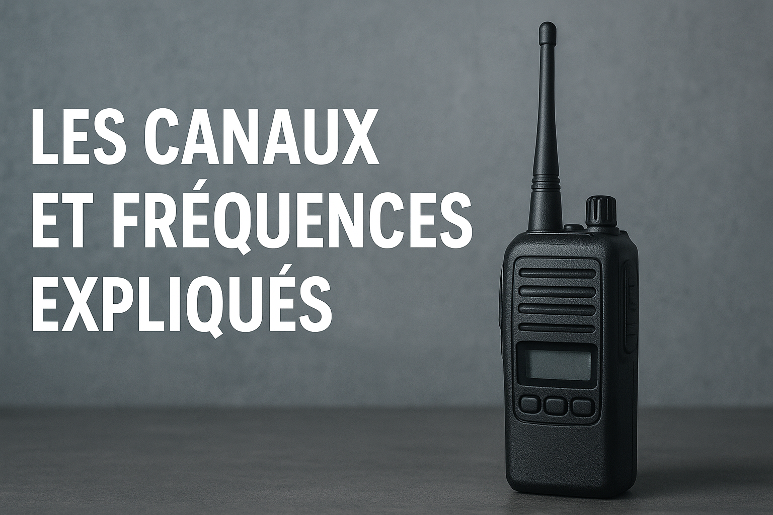 Les canaux et fréquences expliqués