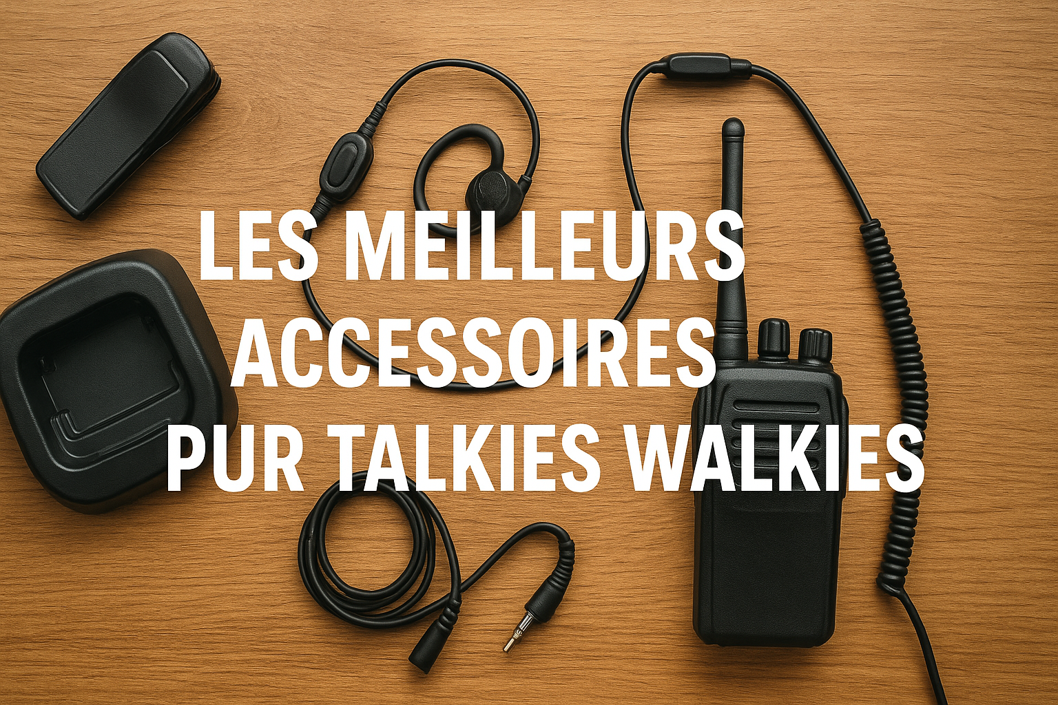 Les meilleurs accessoires pour talkies walkies Image