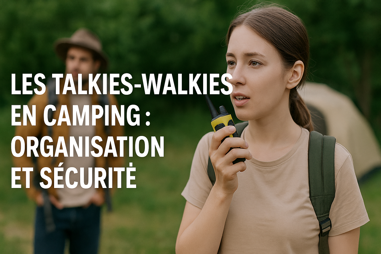 Les talkies walkies en camping : organisation et sécurité 
