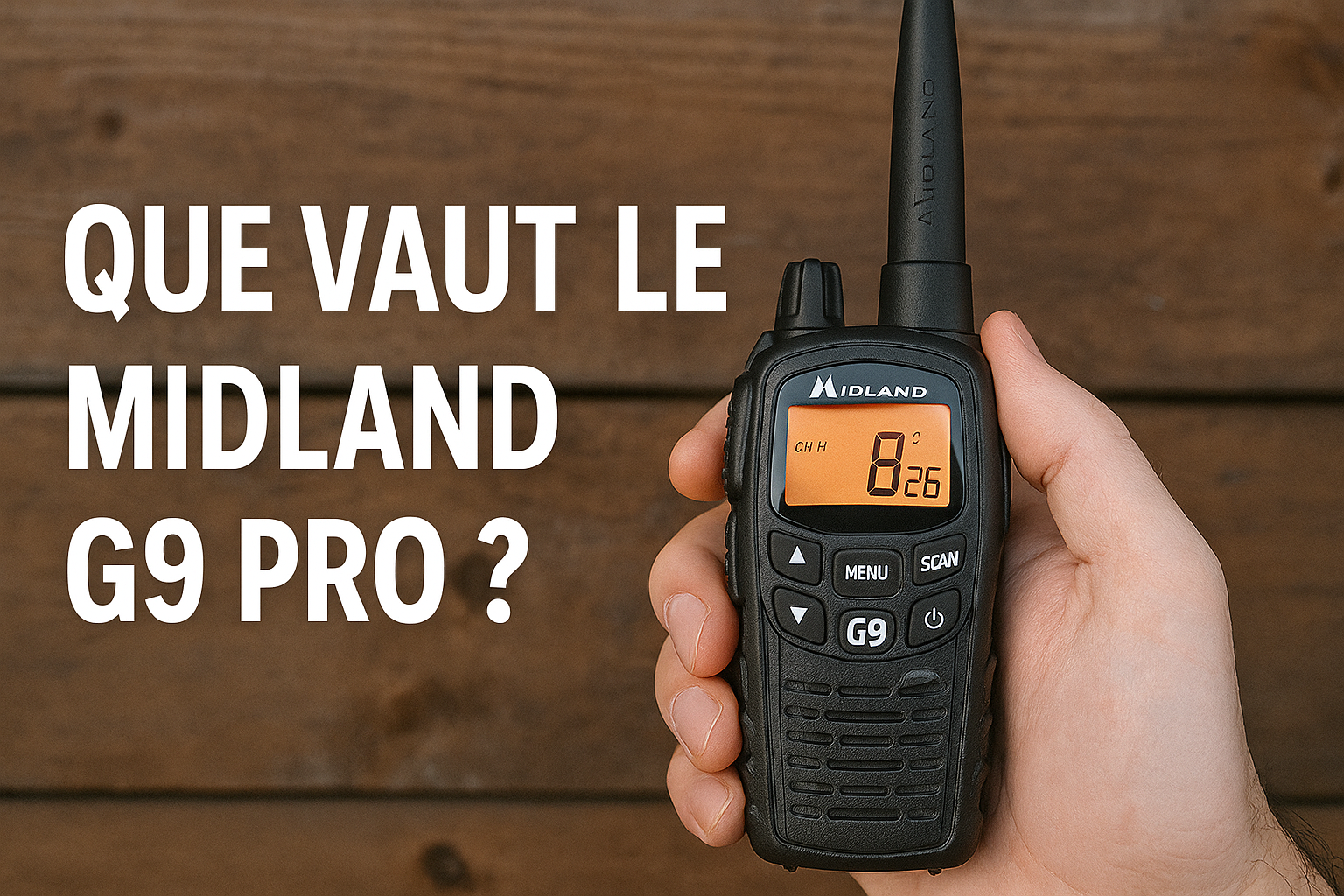 Que vaut le Midland G9 Pro ?