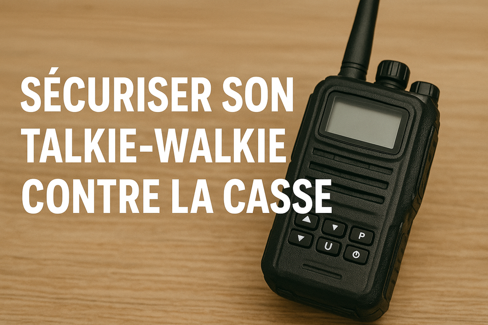 Sécuriser son talkie walkie contre la casse