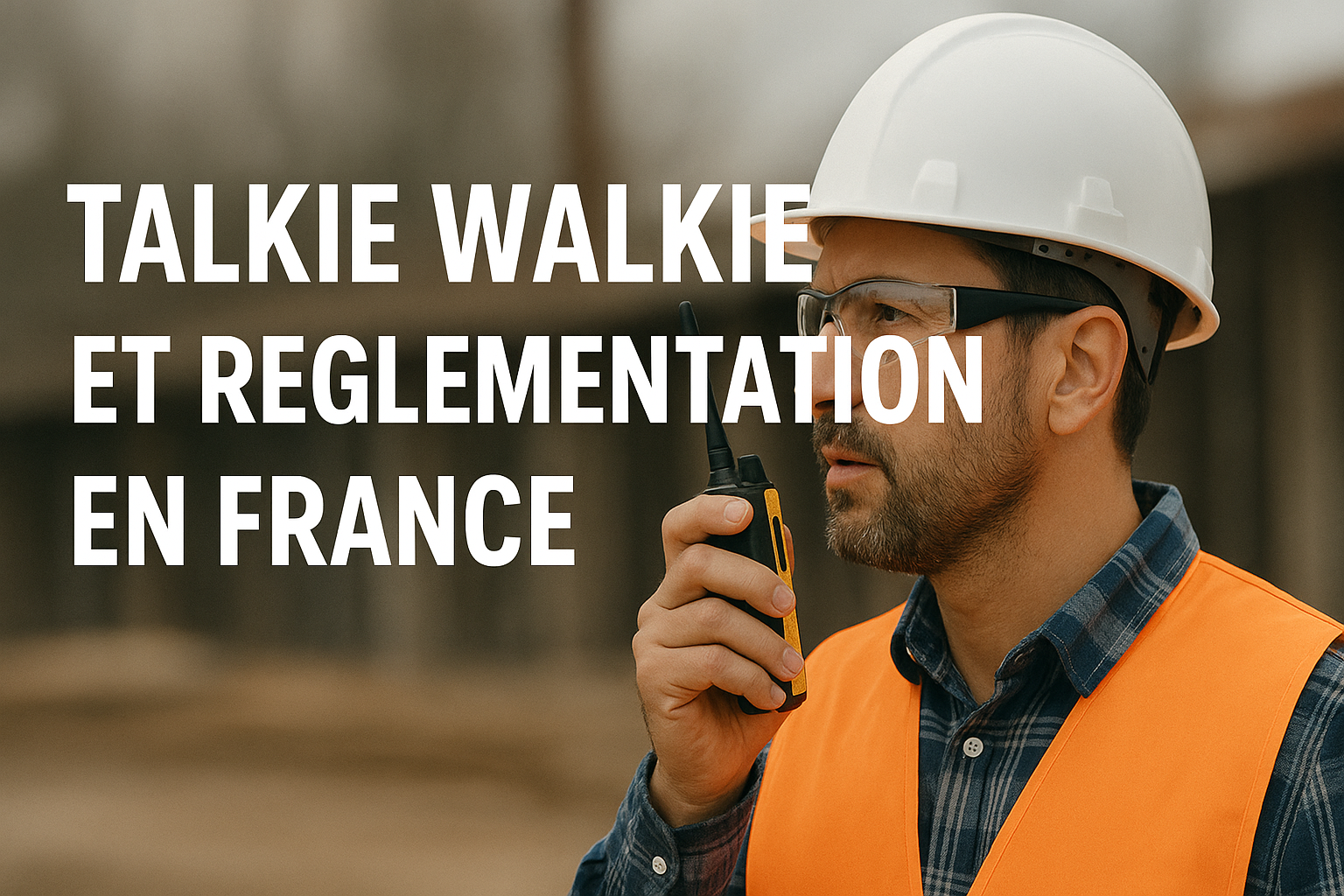 Talkie walkie et réglementation en France