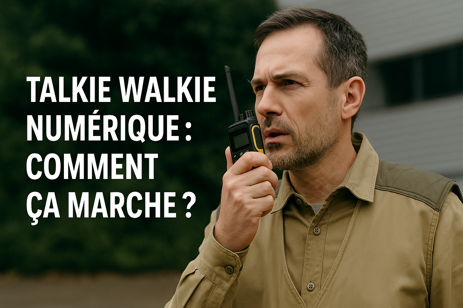 Talkie walkie numérique : comment ça marche ? Image