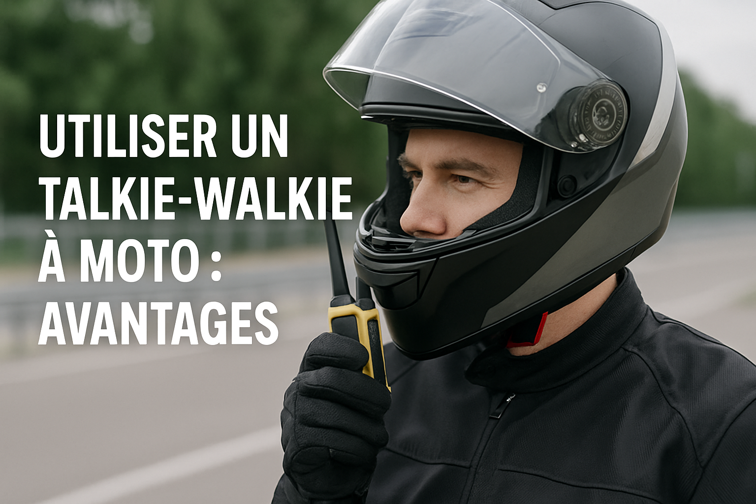 Utiliser un talkie walkie à moto : les avantages  Image