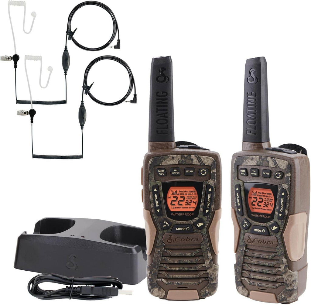 Pack de 2 Talkies Walkies Cobra ACXT1035R - Unviers Talkie