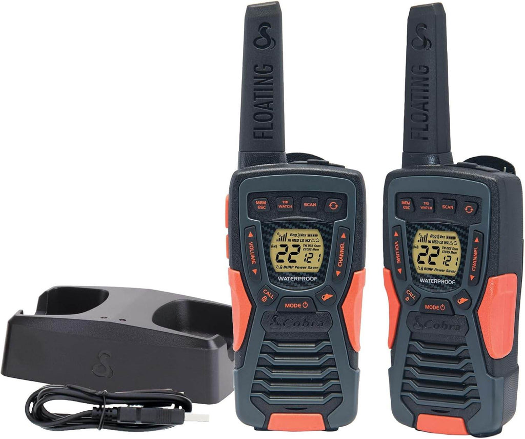 Pack de 2 Talkies Walkies Cobra ACXT1035R - Unviers Talkie