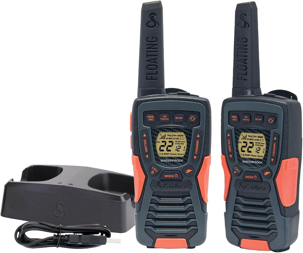 Pack de 2 Talkies Walkies Cobra ACXT1035R - Unviers Talkie