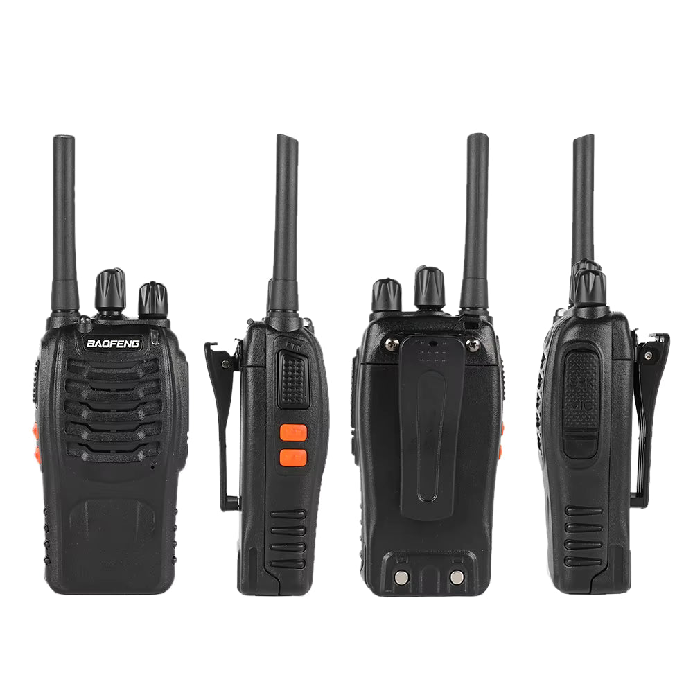 Baofeng BF-88E Talkie Walkie vu de chaque faces