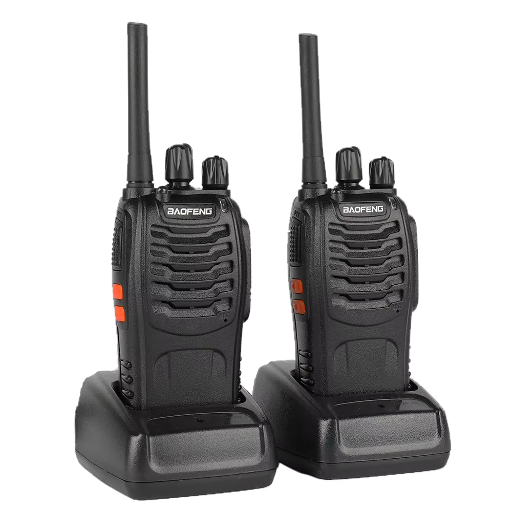 Baofeng BF-88E Talkie Walkie par 2 avec chargeurs