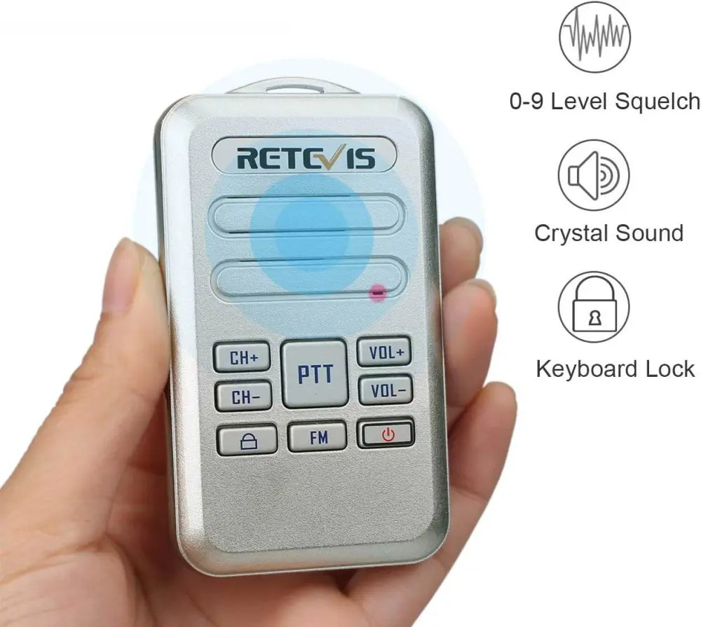 Mini Talkie Walkie Retevis RT20 - Univers Talkie