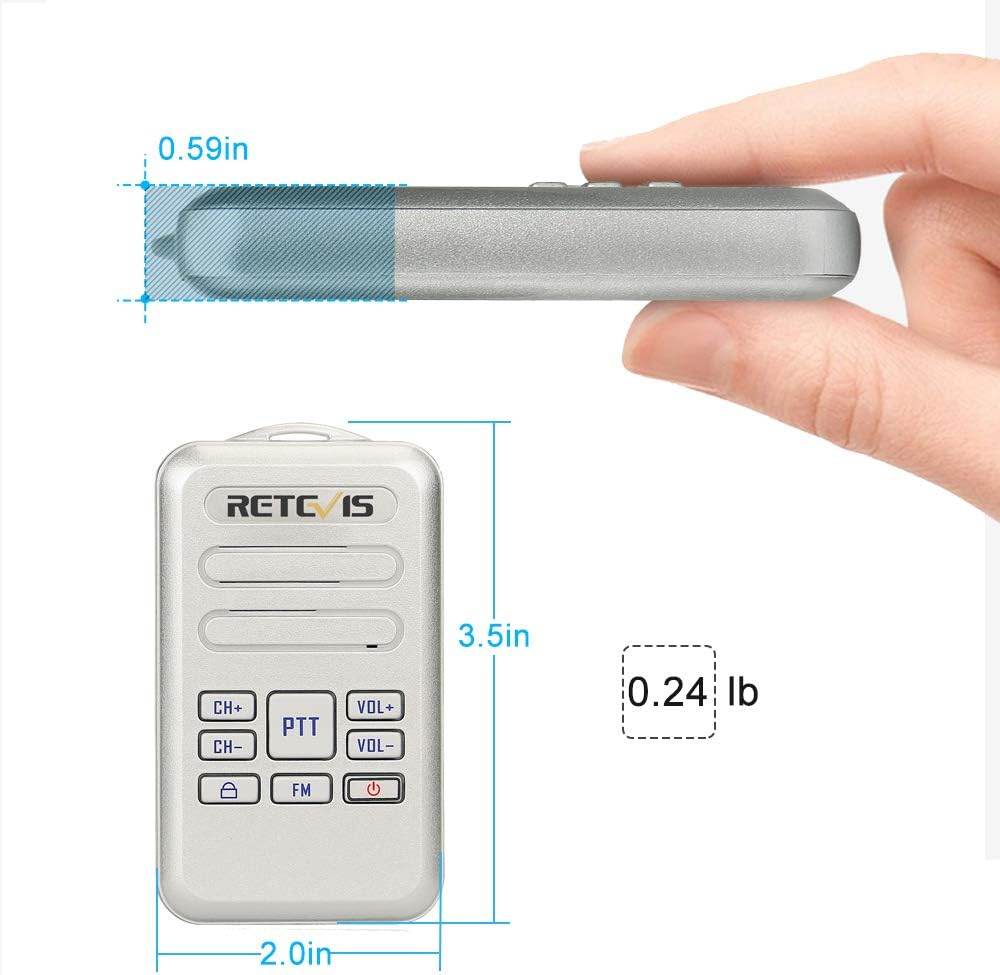Mini Talkie Walkie Retevis RT20 - Univers Talkie