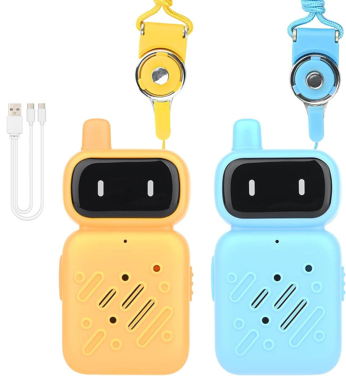 Mini Talkie Walkie enfant Mafiti Bleu + Jaune - Univers Talkie