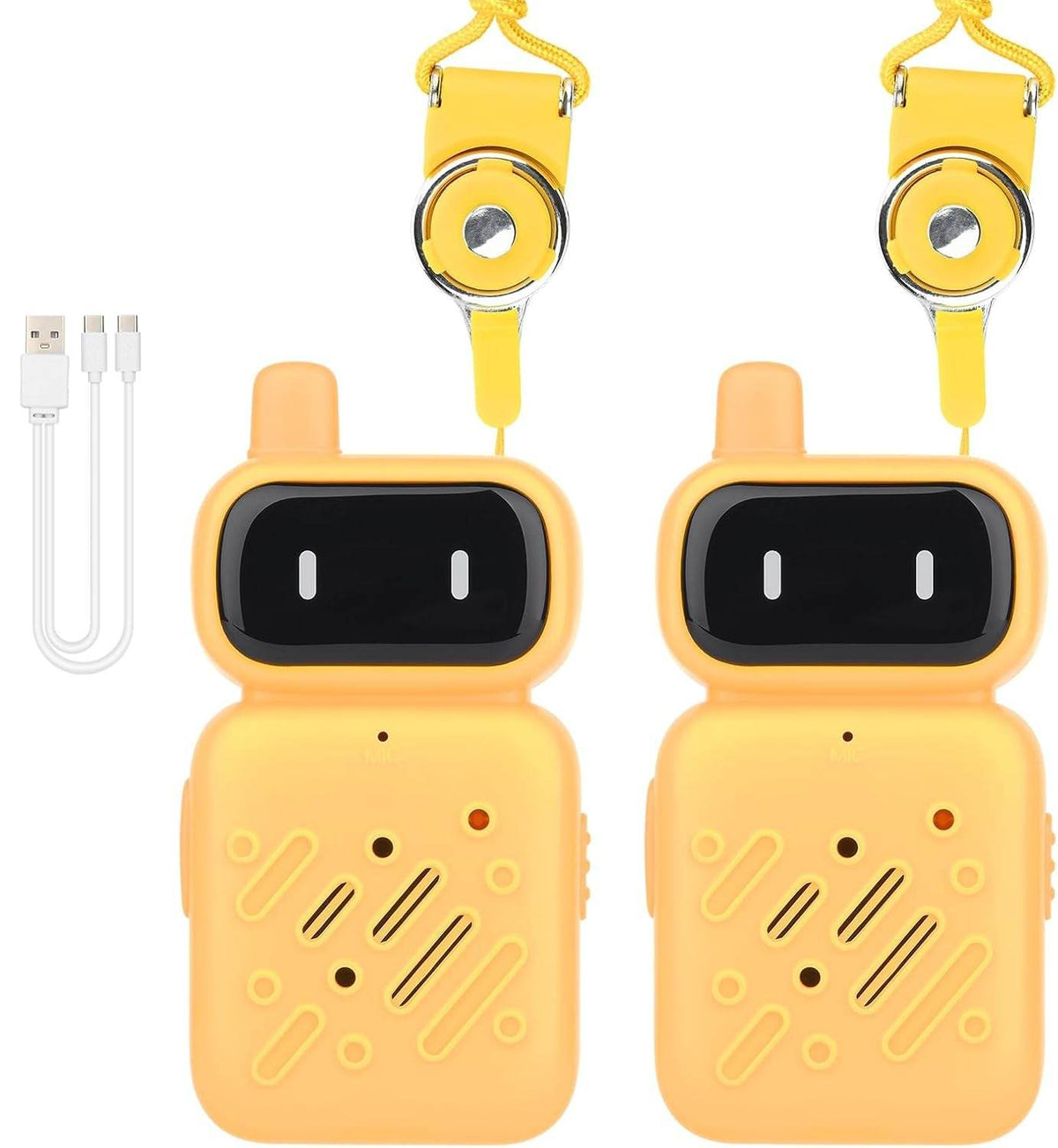 Mini Talkie Walkie enfant Mafiti Jaune- Univers Talkie