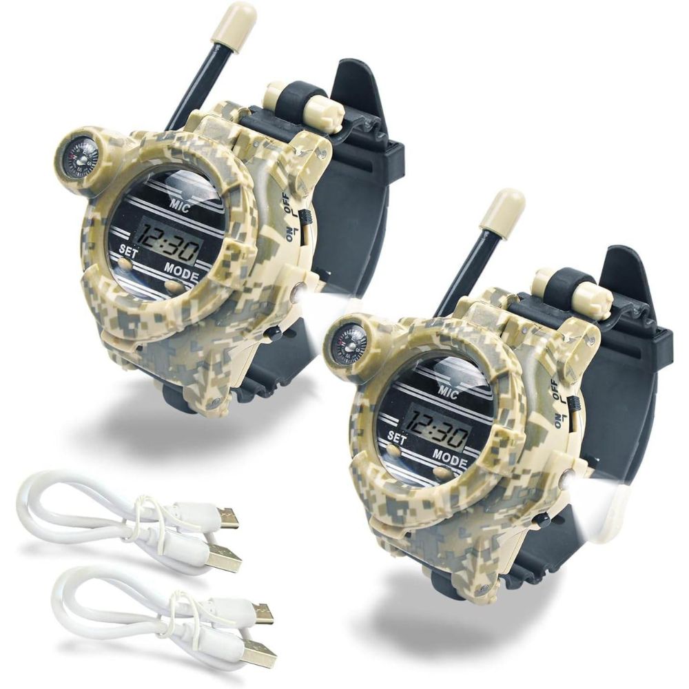 Montre Talkie Walkie Enfant Camouflage Sable - Univers Talkie™