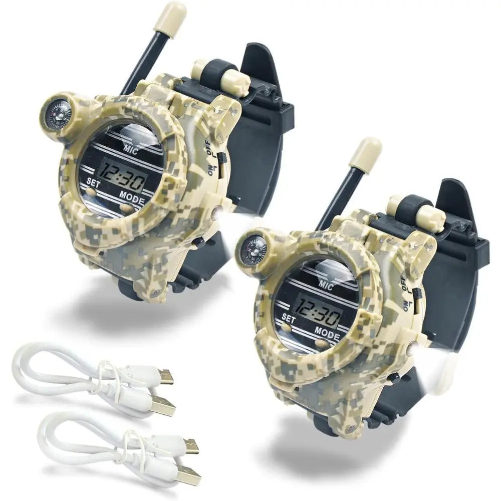 Montre Talkie Walkie Enfant Camouflage Sable - Univers Talkie™