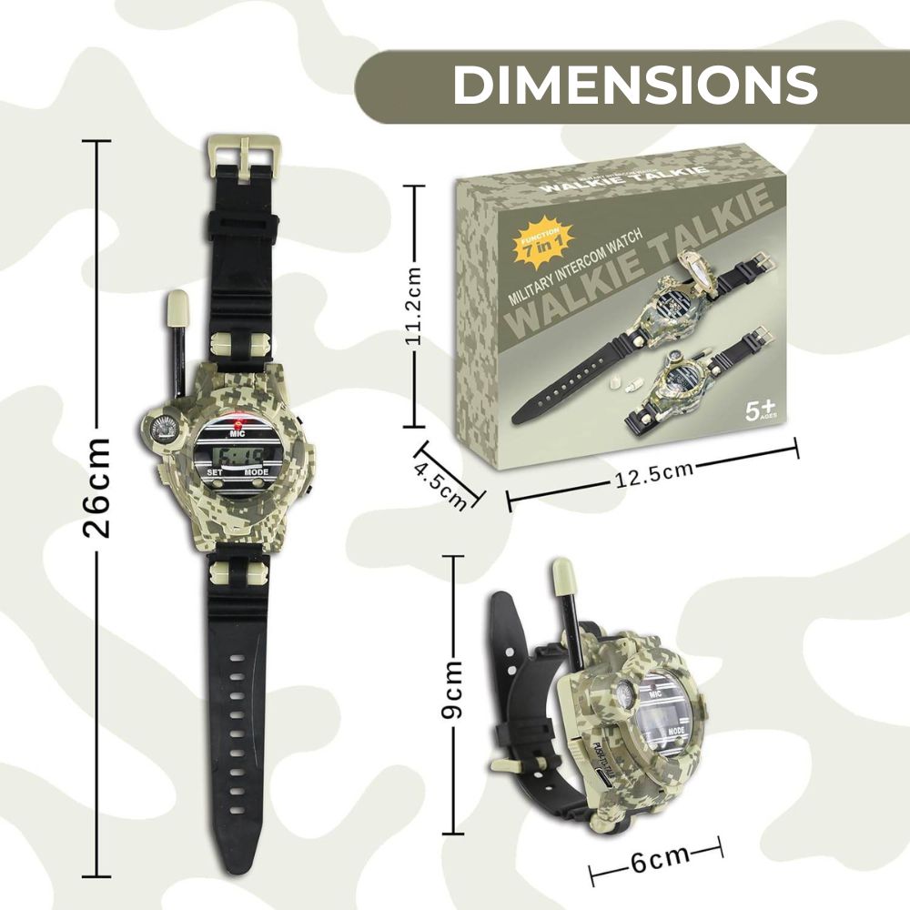 Montre Talkie Walkie Enfant Camouflage Sable - Univers Talkie™