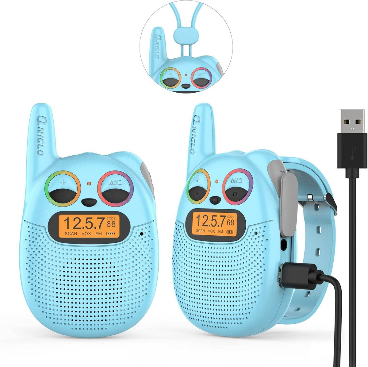 Montre Talkie Walkie Enfant Bleu- Univers Talkie