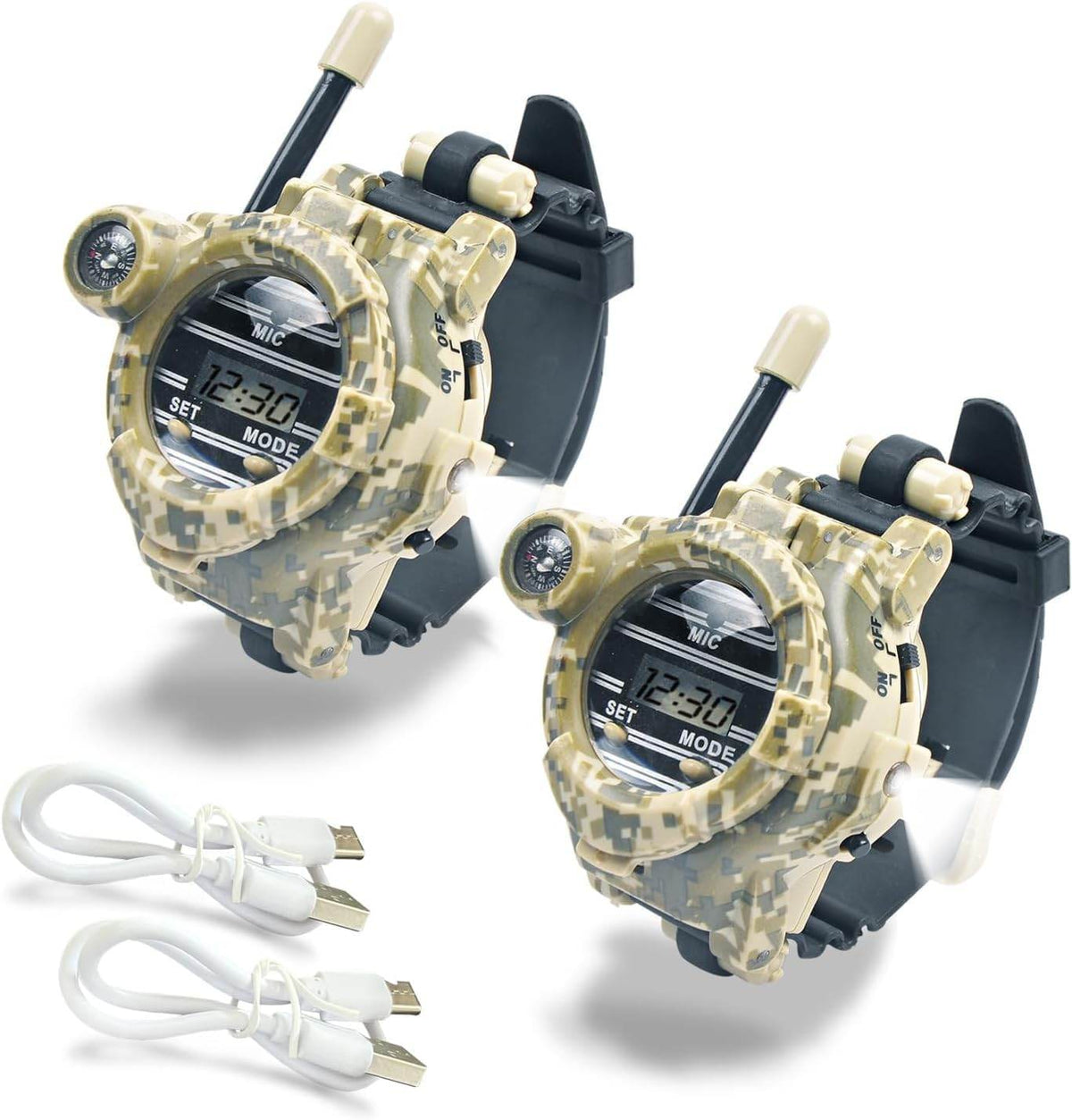 Montre Talkie Walkie Enfant Camouflage Sable - Unviers Talkie