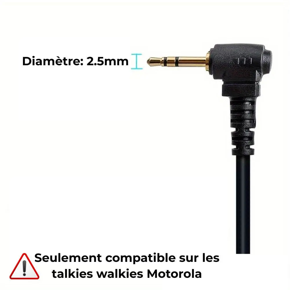 Oreillette Talkie Walkie Professionnel - Univers Talkie - 2