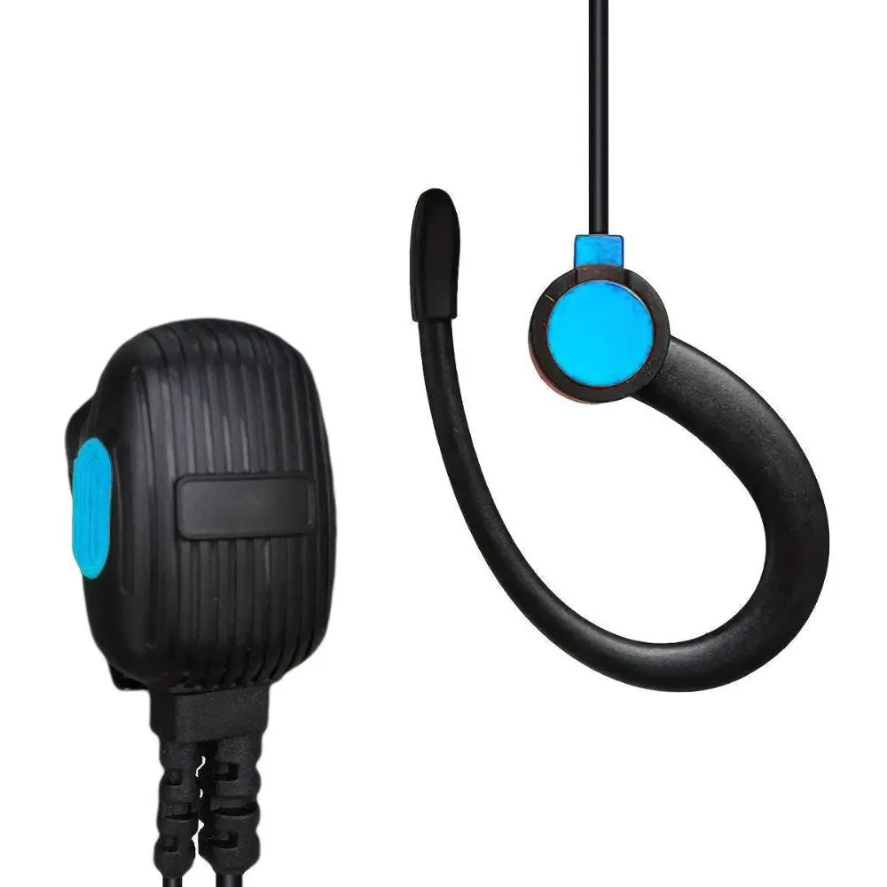 Oreillette Talkie Walkie pour jeu en équipe bleu - Univers Talkie