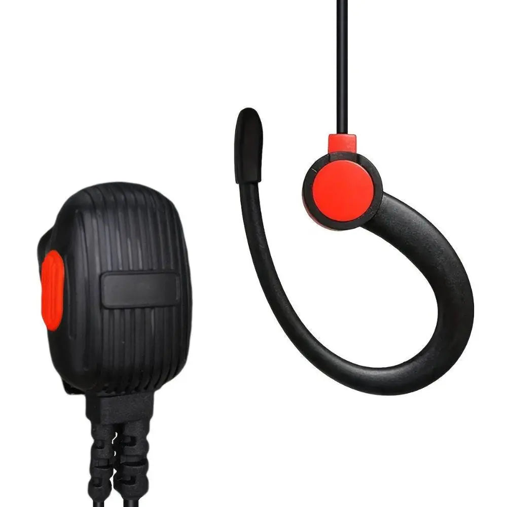 Oreillette Talkie Walkie pour jeu en équipe rouge - Univers Talkie