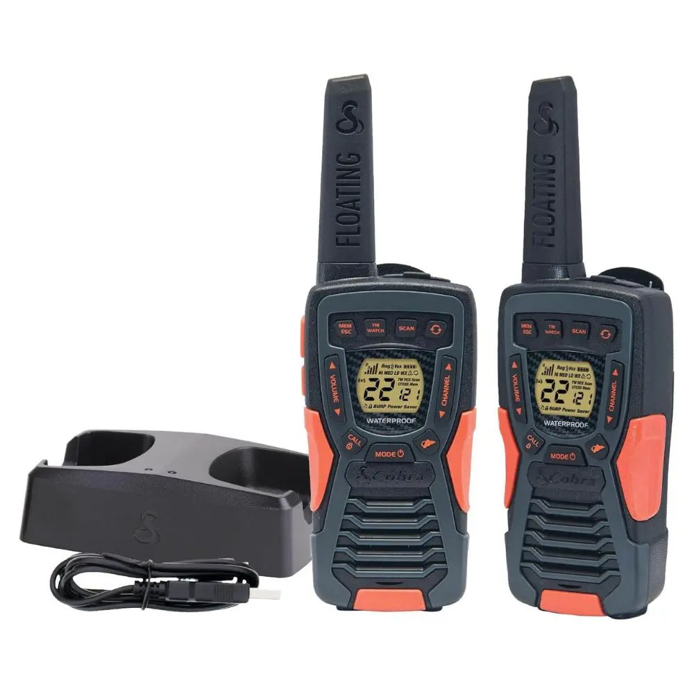 Pack de 2 Talkies Walkies Cobra ACXT1035R - Univers Talkie