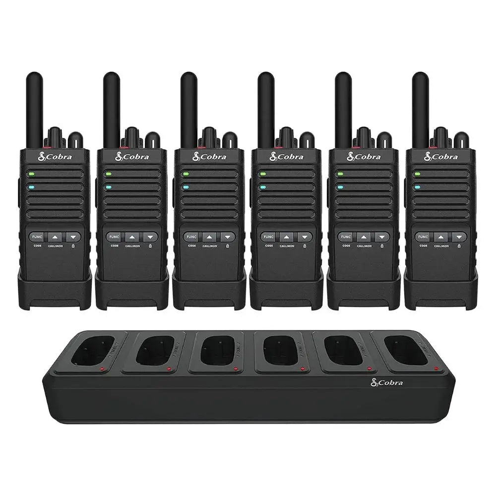 Pack de 6 Talkies Walkies PMR446 Cobra PX650 - Univers Talkie™