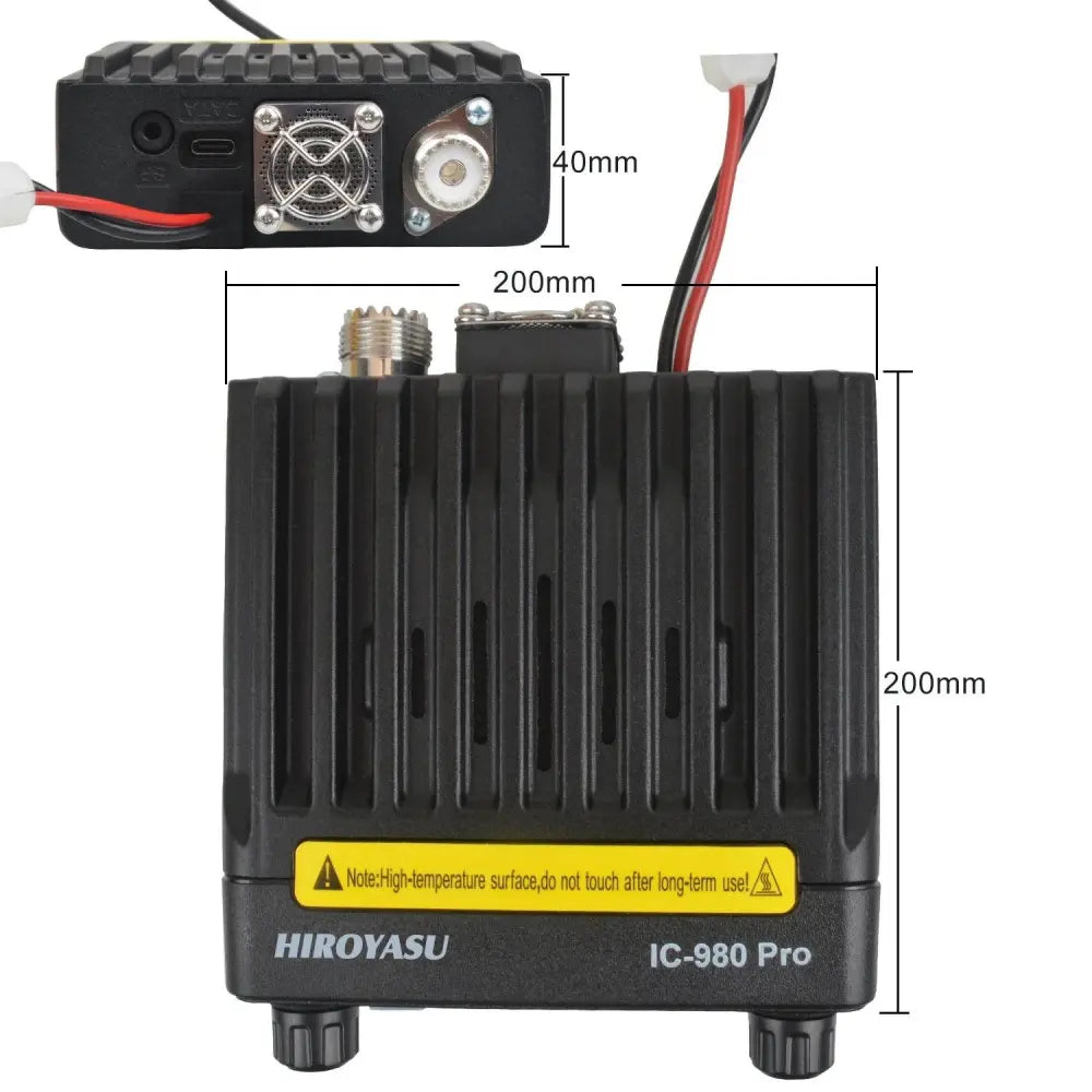 Radio Émetteur Récepteur Fixe HIROYASU IC-980 Pro - Univers Talkie