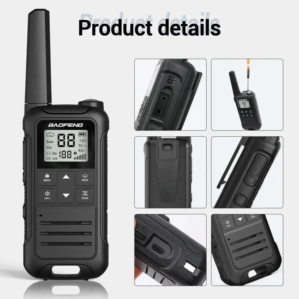 Talkie Walkie sans License Baofeng F22 - Unviers Talkie