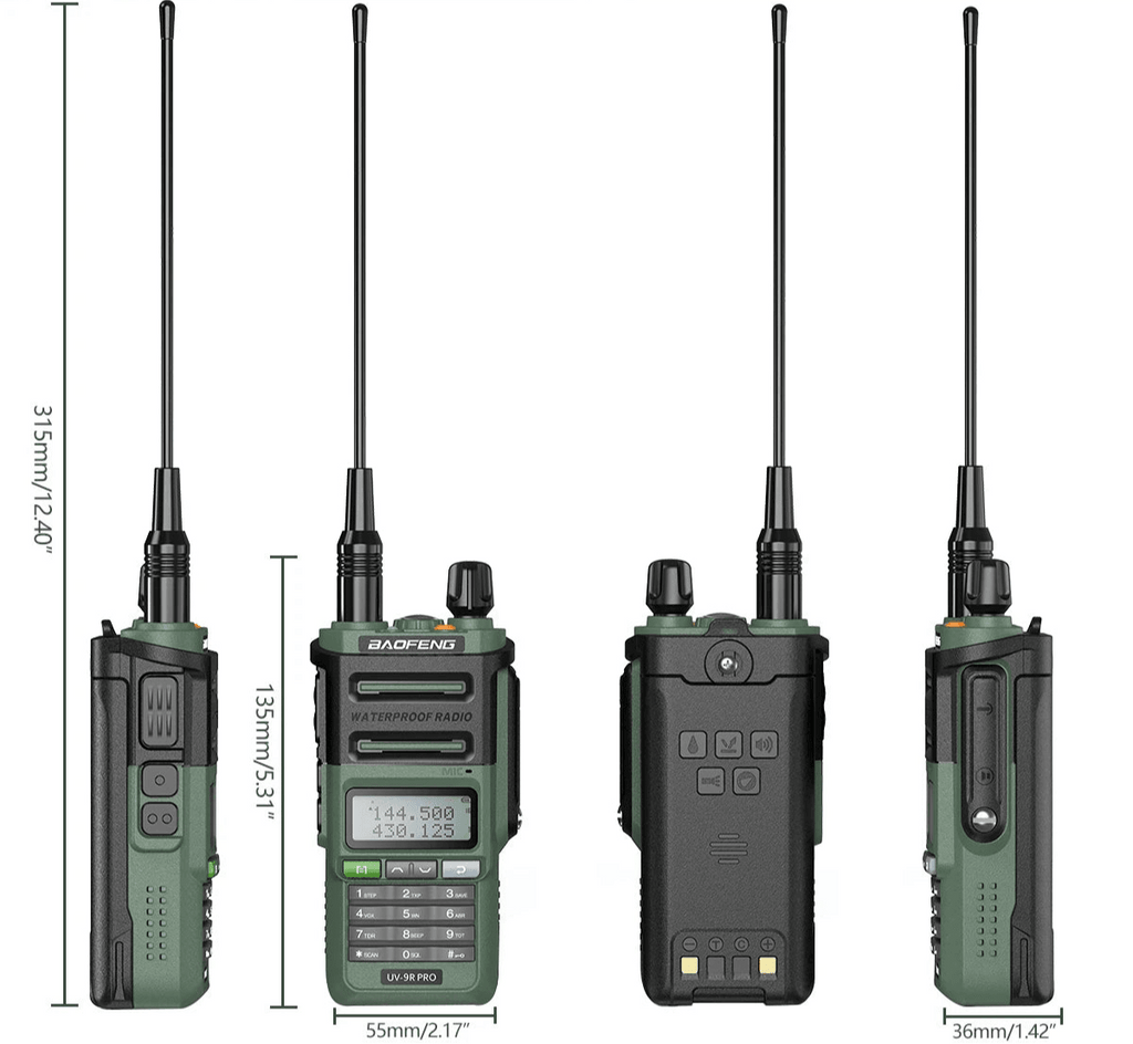 Talkie Walkie de Chasse Baofeng UV-9R - Unviers Talkie