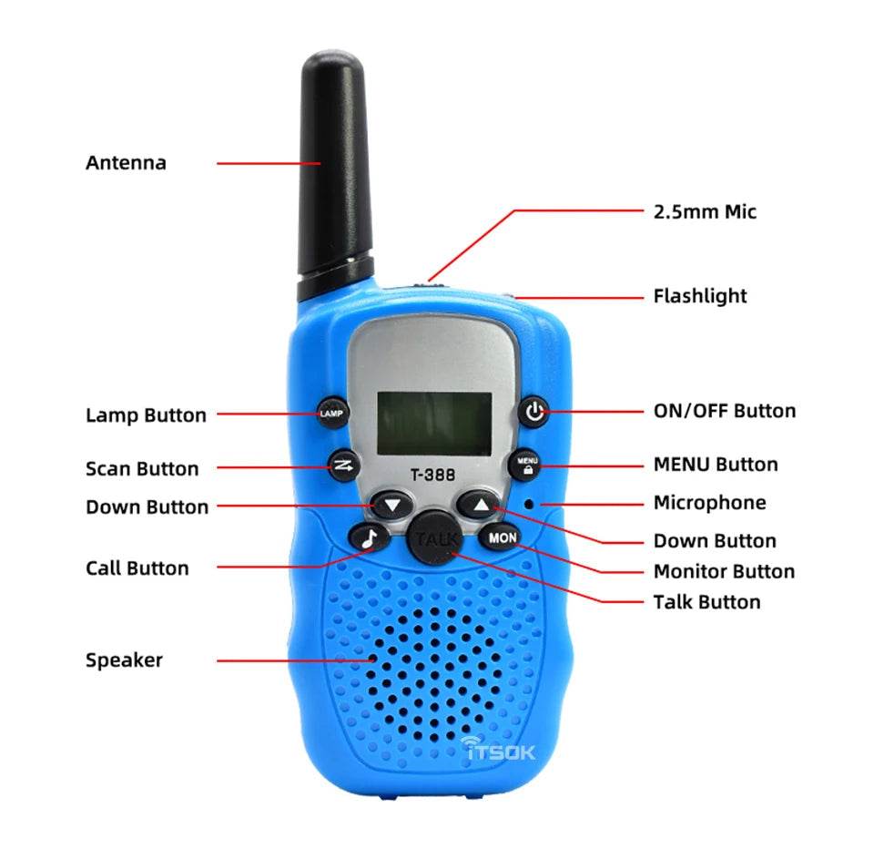 Talkie Walkie enfant 10 ans - Unviers Talkie