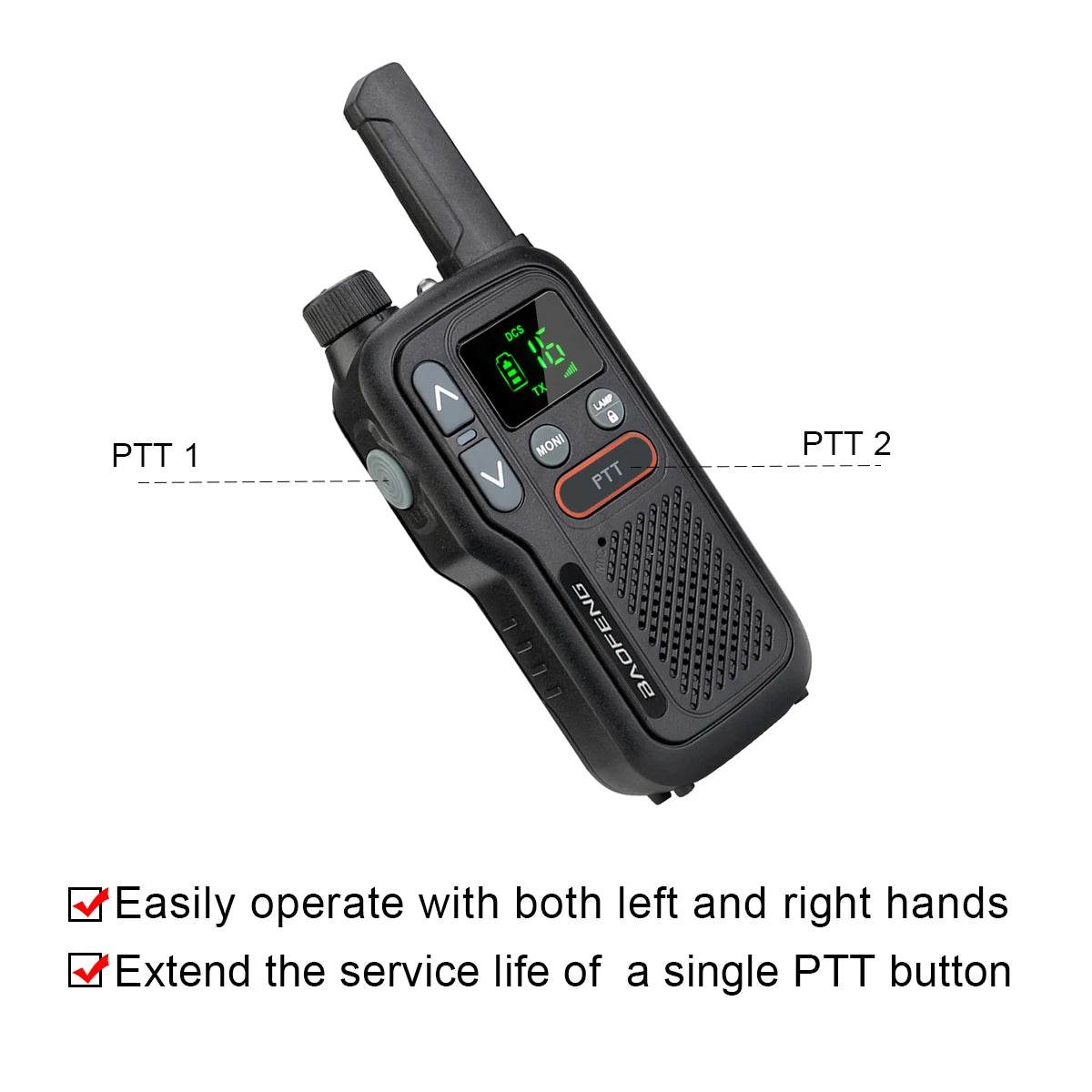 Talkie Walkie Baofeng T18 - Unviers Talkie