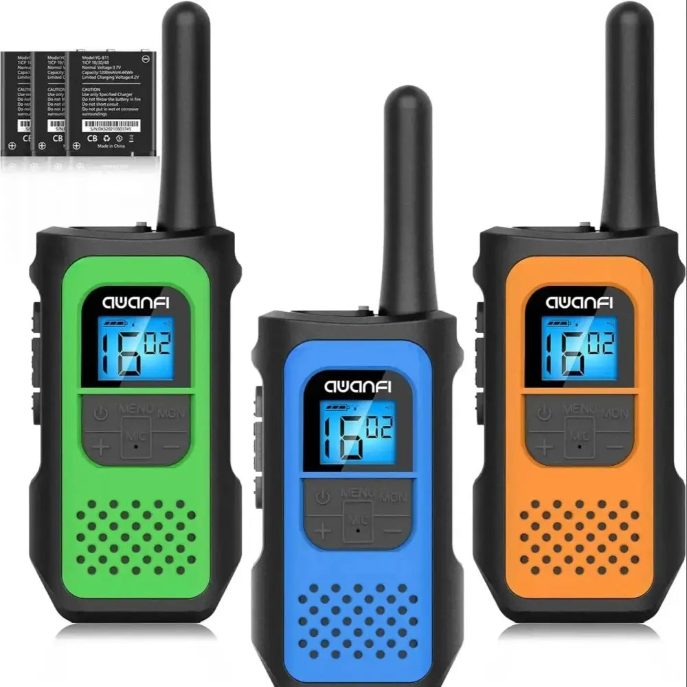Pack de 3 Talkies Walkies enfant - Unviers Talkie