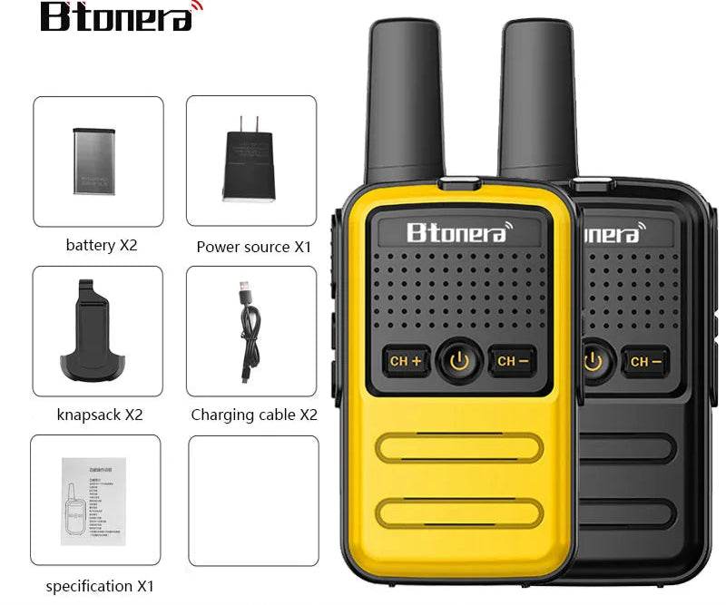 Talkie Walkie enfant longue portée - Unviers Talkie