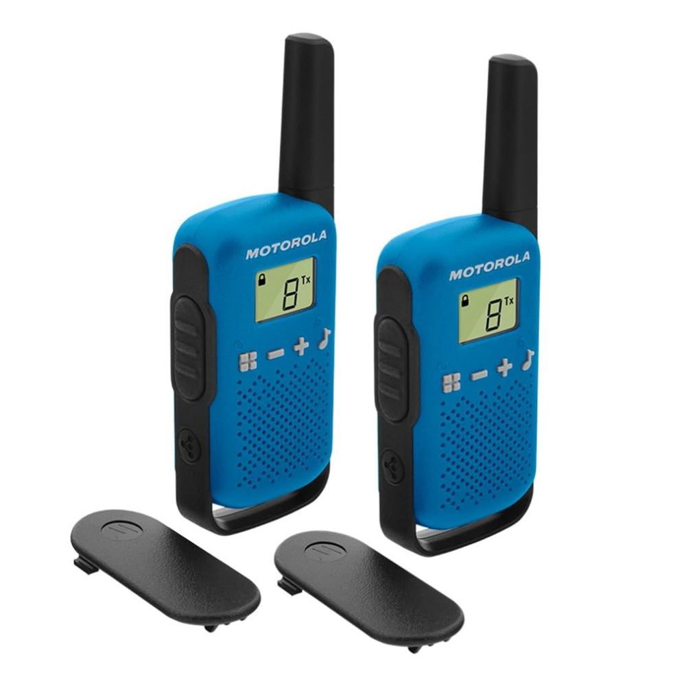 Talkie Walkie Motorola T42 Duo Bleu - Univers Talkie™