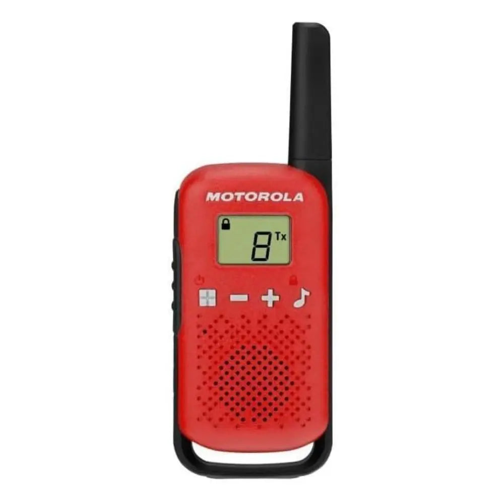 Talkie Walkie Motorola T42 Duo Rouge - Univers Talkie™
