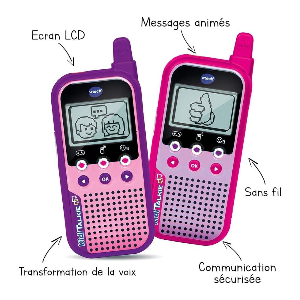 Talkie Walkie Vtech Rose - Univers Talkie™