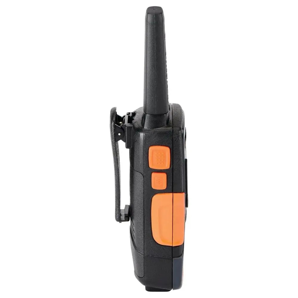 Talkie Walkie Cobra ACXT1035R côté Bouton PTT - Univers Talkie