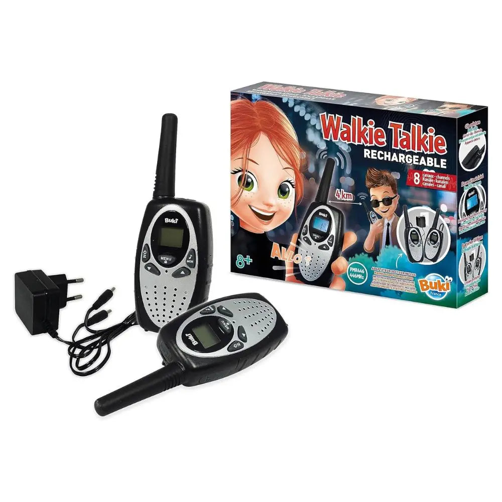 Talkie Walkie Buki Rechargeable - TW02 - Univers Talkie™
