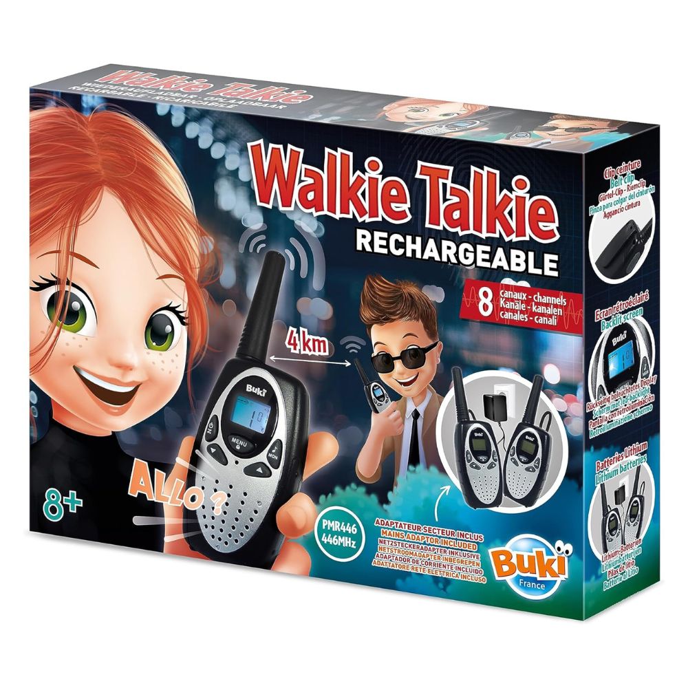 Talkie Walkie Buki Rechargeable - TW02