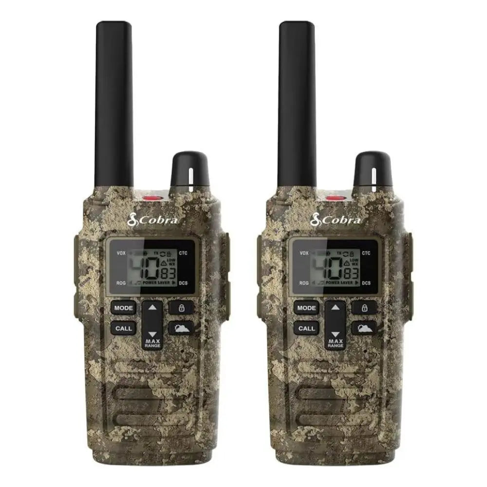 Talkies Walkies pour la chasse Cobra RX380 Camouflage - Univers Talkie