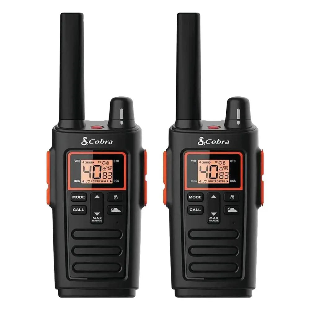 Talkies Walkies pour la chasse Cobra RX380 Noir - Univers Talkie