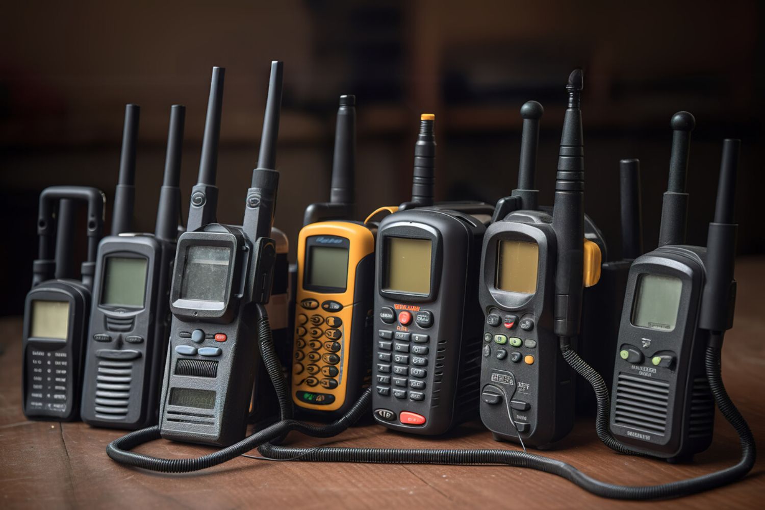 Talkies Walkies sur table Image